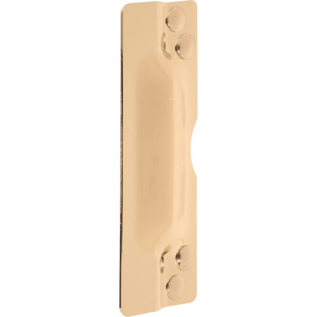 Prime-Line Prime-Line 3 in. H X 11 in. L Brass-Plated Brass Steel Latch Guard U 10027
